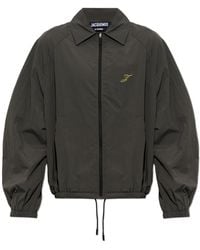 Jacquemus - Lightweight Jacket With Embroidered Logo - Lyst