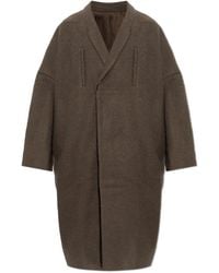 Rick Owens - Wool Coat - Lyst