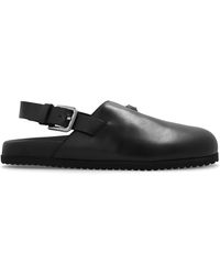 Dolce & Gabbana - Leather Shoes With Logo - Lyst