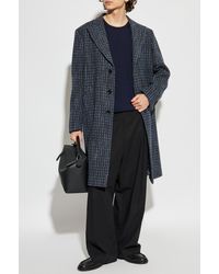 Etro - Wool Sweater With Embroidered Logo - Lyst