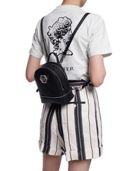guess cornelia velvet mini backpack