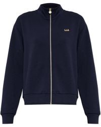 EA7 - Sweatshirt With Stand-Up Collar - Lyst
