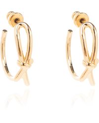 Ferragamo - Earrings With Logo - Lyst