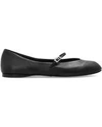 Max Mara - Leather Shoes 'Mmballet' - Lyst