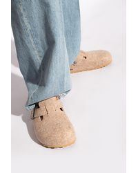 Birkenstock - ‘Boston Bs’ Sandals - Lyst