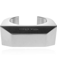 Rick Owens - 'Bevelet' Bracelet With Engraved Logo - Lyst