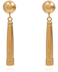 Moschino - Earrings With Pen Motif - Lyst