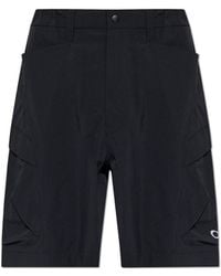 Oakley - Shorts With Embroidered Logo - Lyst