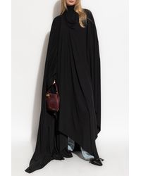 Balenciaga - Oversize Dress With A Stand-Up Collar - Lyst