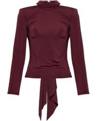 ROTATE BIRGER CHRISTENSEN - Top With An Open Back - Lyst