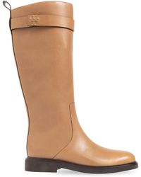 Tory Burch - Leather Knee-High Boots - Lyst