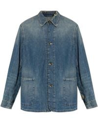 Maison Margiela - Denim Shirt With 'Vintage' Effect - Lyst