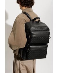 Ferragamo - Leather Backpack - Lyst