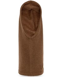 Chloé - Wool Neck Warmer With Logo - Lyst