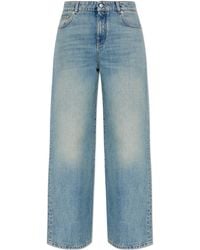 McQueen - Straight-Leg Jeans - Lyst