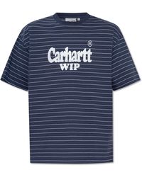 Carhartt - 'orlean Spree' T-shirt With Logo, - Lyst