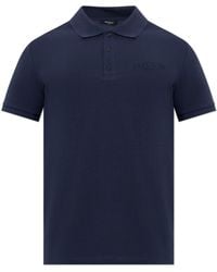 Balmain - Polo With Embroidered Logo - Lyst