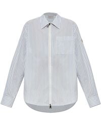 Moncler - Shirt With Striped Pattern "Camicia" - Lyst