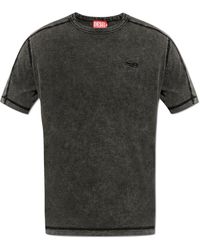 DIESEL - T-Shirt 'T-Adjind' - Lyst