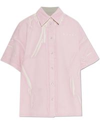 Marni - Denim Short-Sleeve Shirt - Lyst