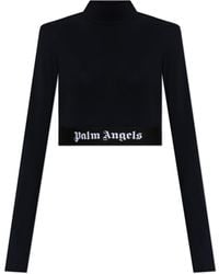 Palm Angels - Top With Logo - Lyst