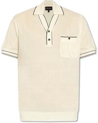 Giorgio Armani - Polo Shirt With Pocket, - Lyst