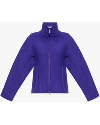 Issey Miyake - Wool Jacket With Collar - Lyst
