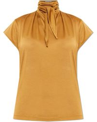 Lemaire - Top With Decorative Tie - Lyst