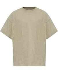 Fear Of God - Cotton T-Shirt With Appliquéd Logo - Lyst
