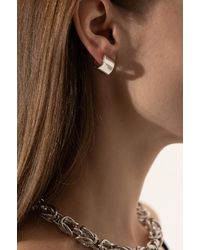 TOTEME - Brass Earrings - Lyst