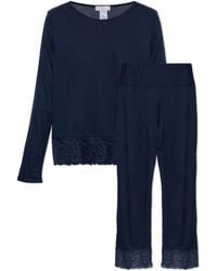 Hanro - Two-Piece Pajama Set From The 'Azelia' Collection - Lyst