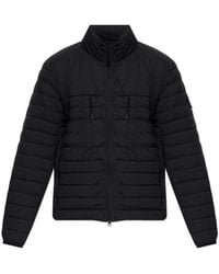 Stone Island - Down Jacket With A Stand-Up Collar - Lyst