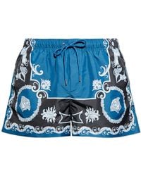 Versace - Swim Shorts With Print - Lyst