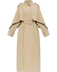Balmain - Trench Coat With Belt - Lyst