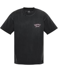 Represent - T-Shirt With A Vintage Effect - Lyst