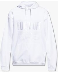 VTMNTS - Embroidered Hoodie - Lyst