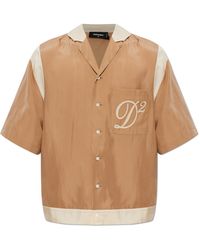 DSquared² - Silk Short-Sleeve Shirt - Lyst