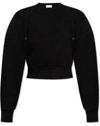 Saint Laurent - Cotton Sweatshirt, - Lyst