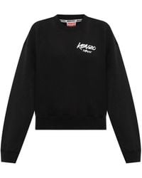 KENZO - Sweatshirt With Printed Logo - Lyst