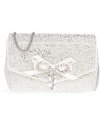 Jimmy Choo - 'Soft Bow Mini' Shoulder Bag - Lyst