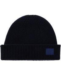 Paul Smith - Beanie With Stitched Logo - Lyst