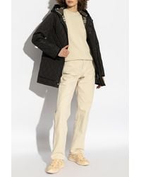 Burberry - Quilted Jacket With Hood - Lyst