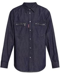 DSquared² - Denim Shirt - Lyst