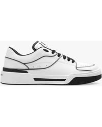 Dolce & Gabbana - Calfskin Nappa New Roma Sneakers - Lyst