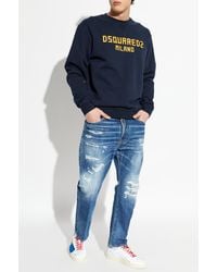 DSquared² - Sweatshirt With Printed Logo - Lyst