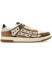 Amiri - 'Stud Skel Top Low' Sports Shoes - Lyst