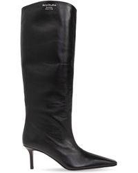 Acne Studios - Leather Heeled Boots, - Lyst