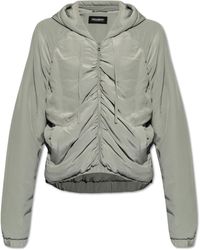 Dolce & Gabbana - Hooded Silk Jacket, - Lyst