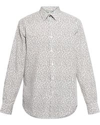 Paul Smith - Shirt With Floral Motif - Lyst