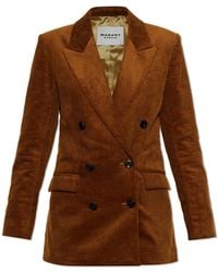 Isabel Marant - Corduroy Blazer "Rasma" - Lyst